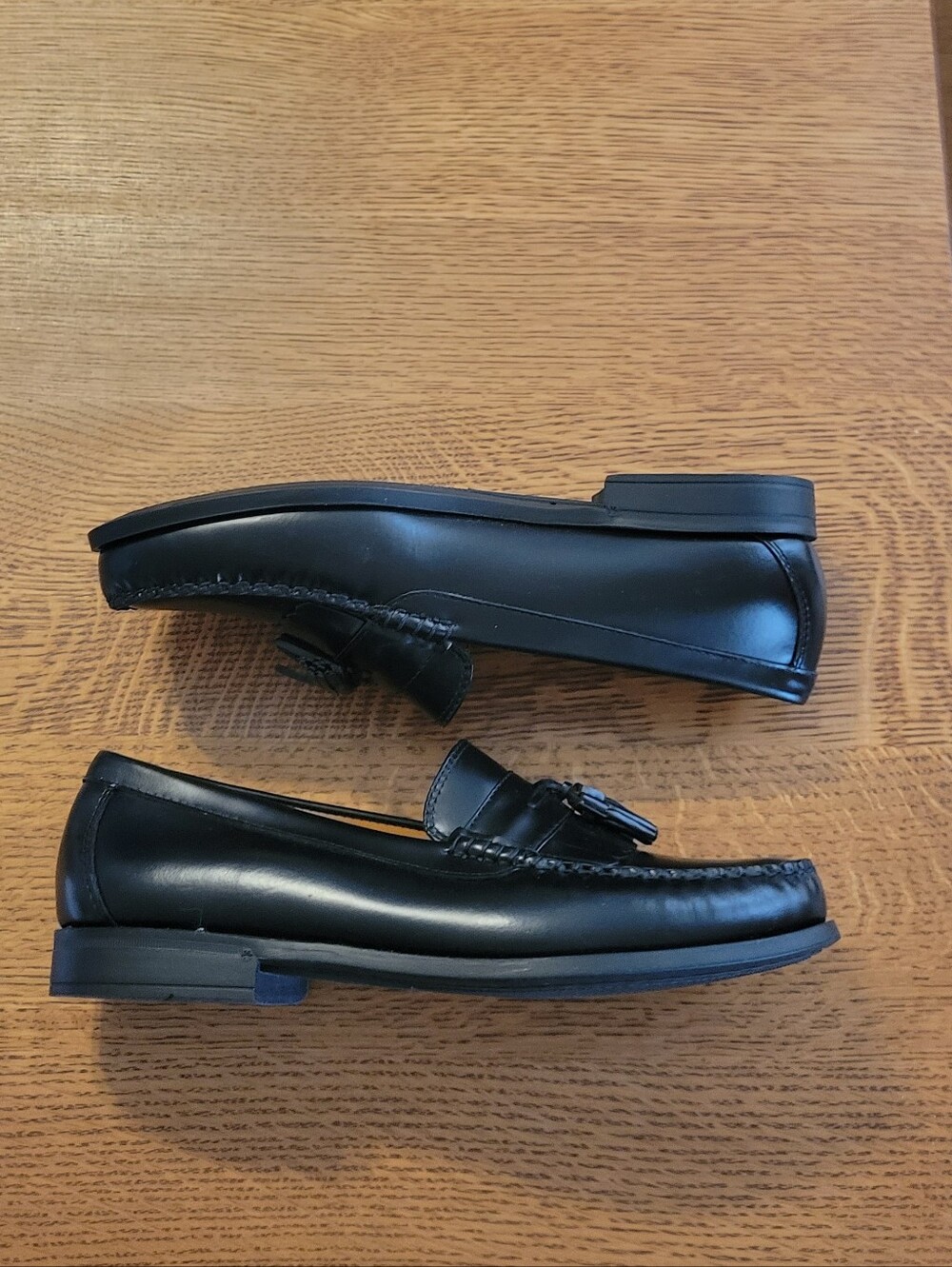 J. Crew Camden Kiltie Tassel Loafers with rubber soles - black - Picture 10 of 14
